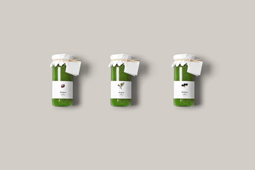 食品飲料玻璃瓶鋁罐馬口鐵罐塑料袋紙袋調(diào)味品包裝vi樣機(jī)psd素材 淘寶網(wǎng) 平面素材