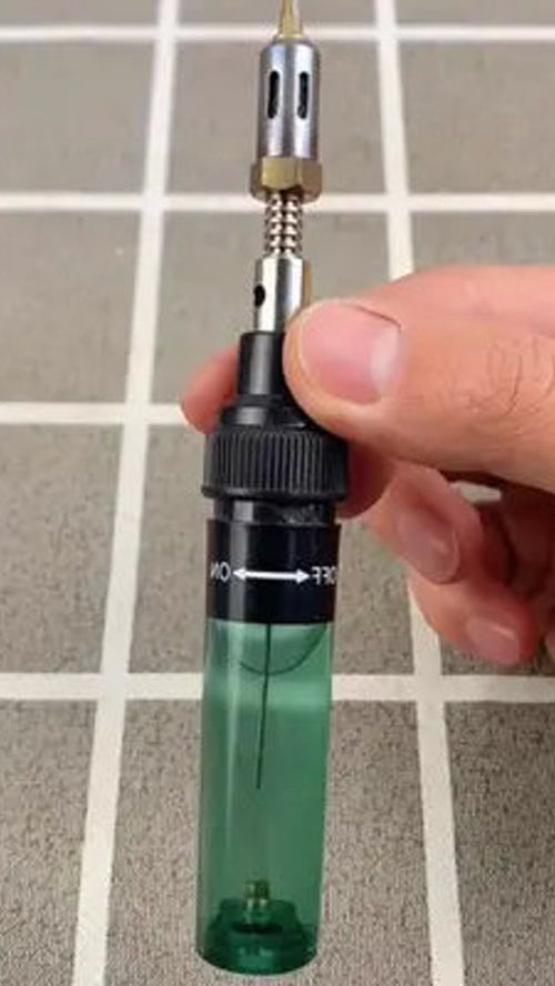 不用電的烙鐵 視頻同款在商品櫥窗 高性能實用工具 充氣烙鐵